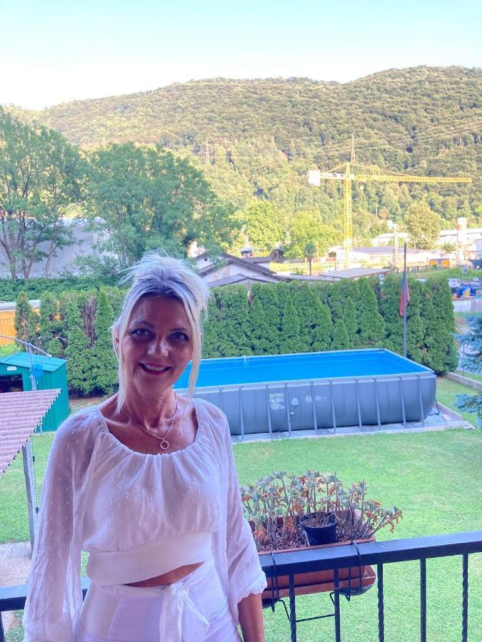 Отель Casa Stefania Con Giardino A Lugano Grancia Экстерьер фото