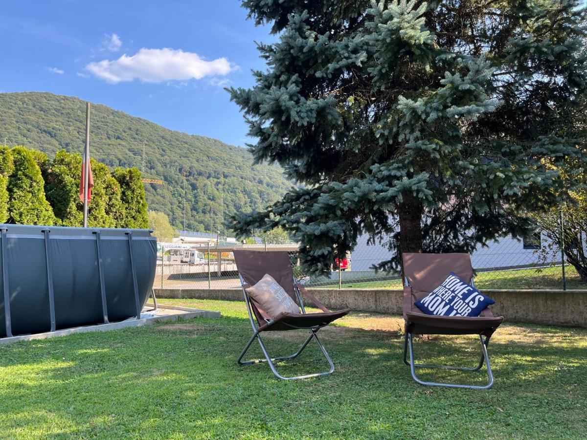 Отель Casa Stefania Con Giardino A Lugano Grancia Экстерьер фото